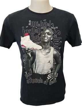 Nike Jordan Michael Jordan A Touch Of Gold‎ Dri Fit Shirt Large Black706841-010
